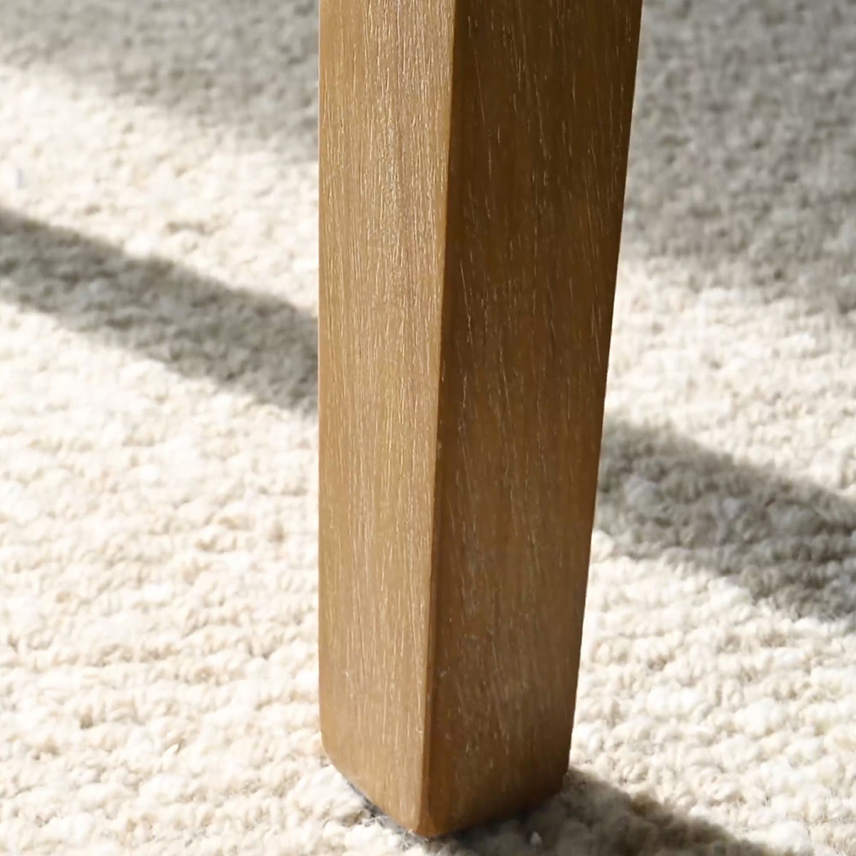 Orchid & North 60" Solid Oak Round Dining Table Set for 6 (7-Piece)