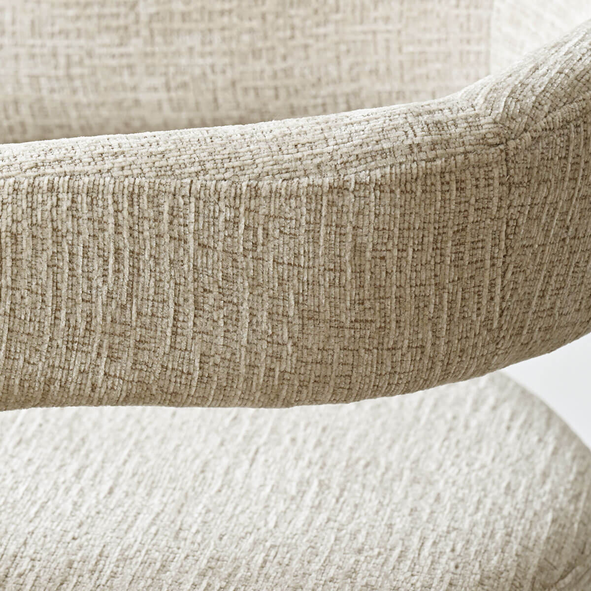 Anna Modern Upholstered Dining Chairs with Arm (Set of 2)