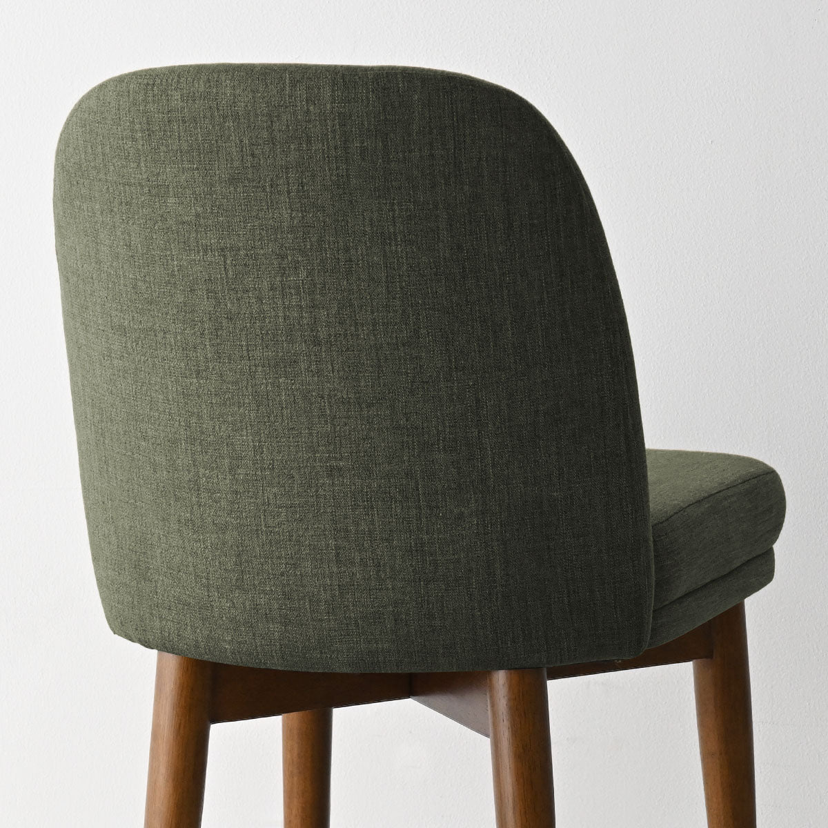 Athena Linen Upholstered Solid Wood Dining Chairs (Set of 6)