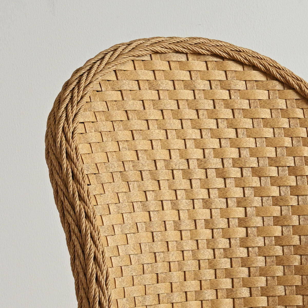 Barcelona 25.5" Beige Rattan Upholstered Counter Stool (Set of 4)