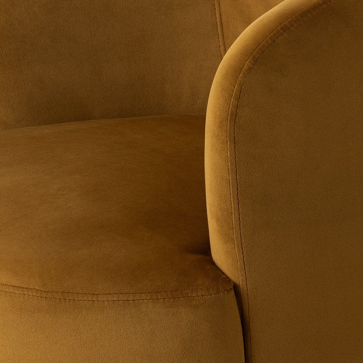 Bella Modern Small Velvet Swivel Barrel Chair (1-Piece)