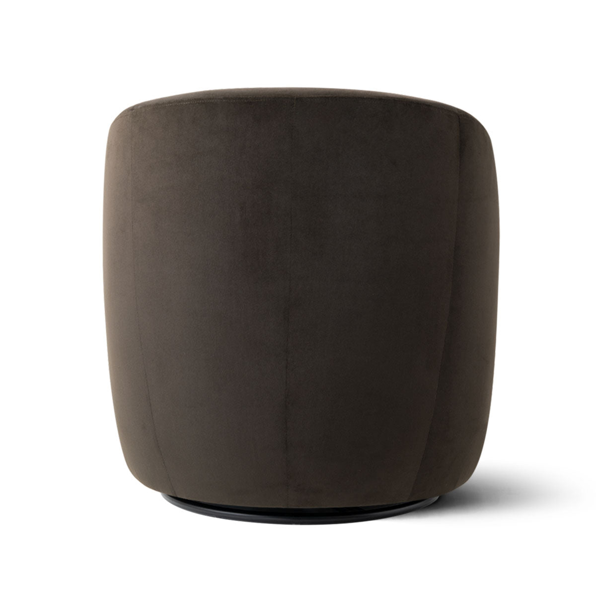 Bella Modern Small Velvet Swivel Barrel Chair (1-Piece)