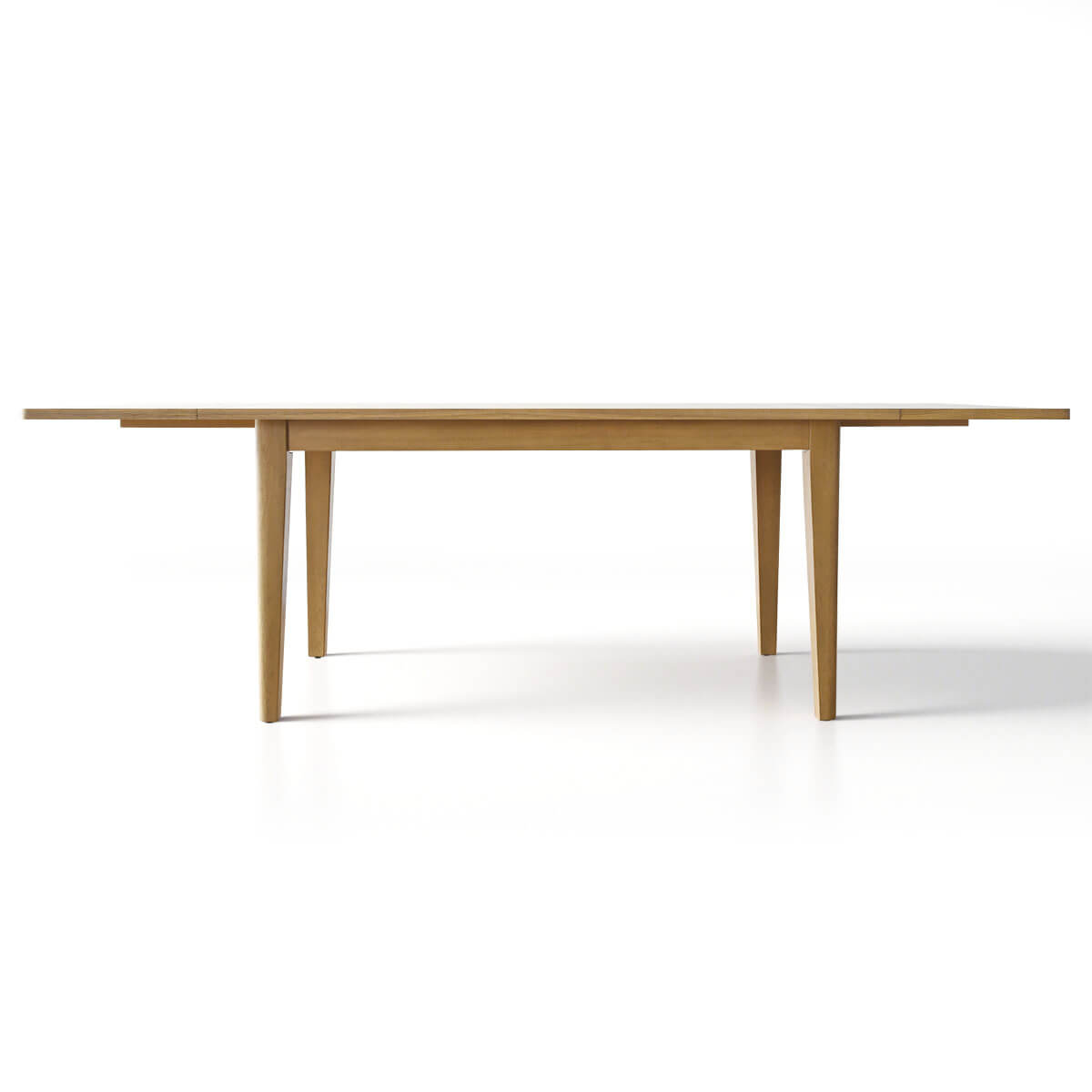Chandler 63"-95" Large Wood Rectangular Extendable Dining Table