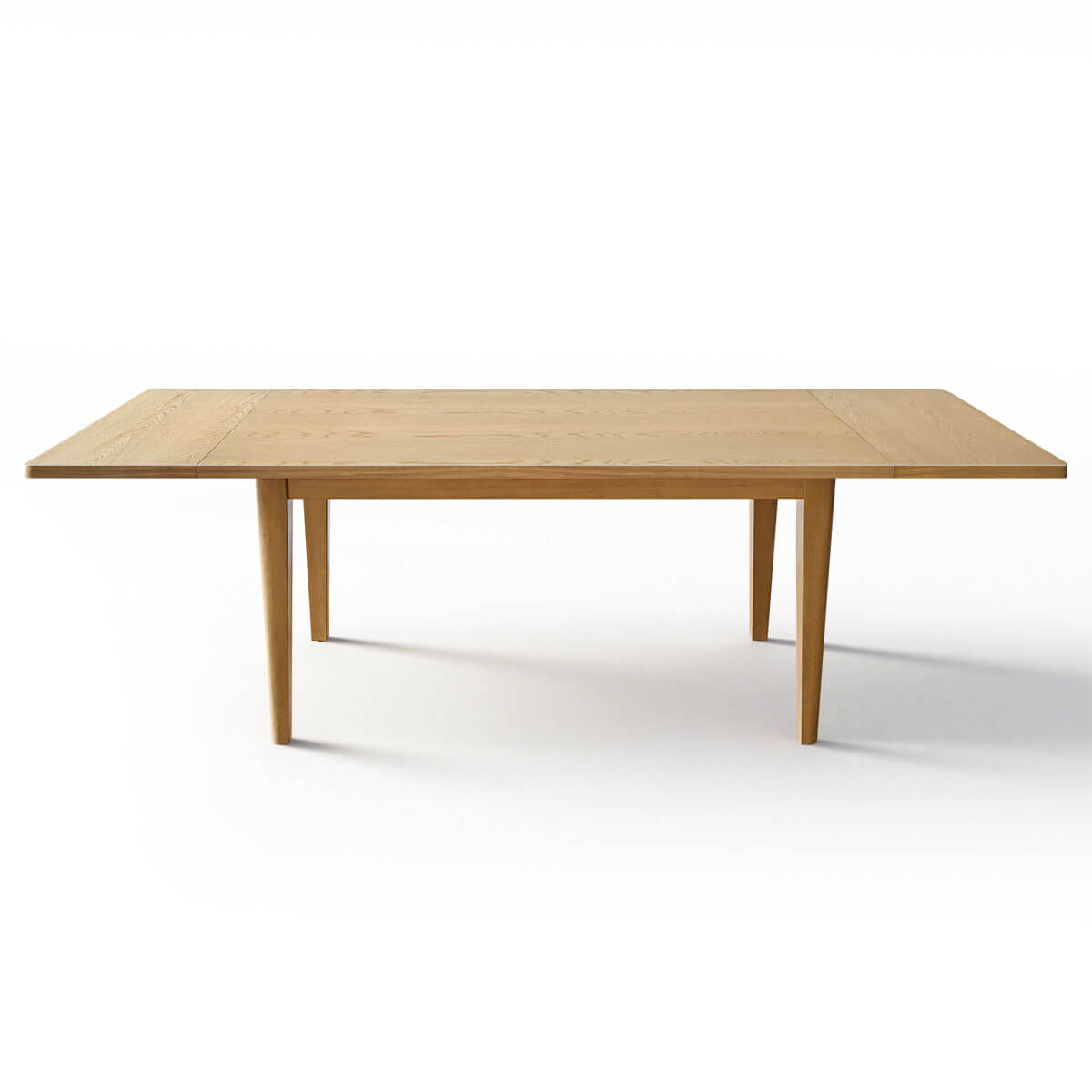 Chandler 63"-95" Large Wood Rectangular Extendable Dining Table