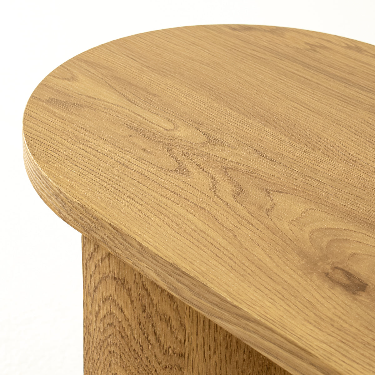 Dwen 60" Modern 2-Style Oval Console Table