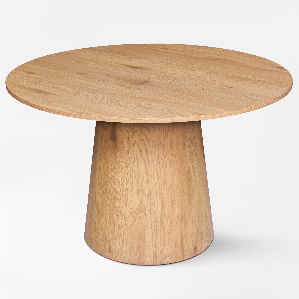 Dwen 46" Modern Round Pedestal Dining Table