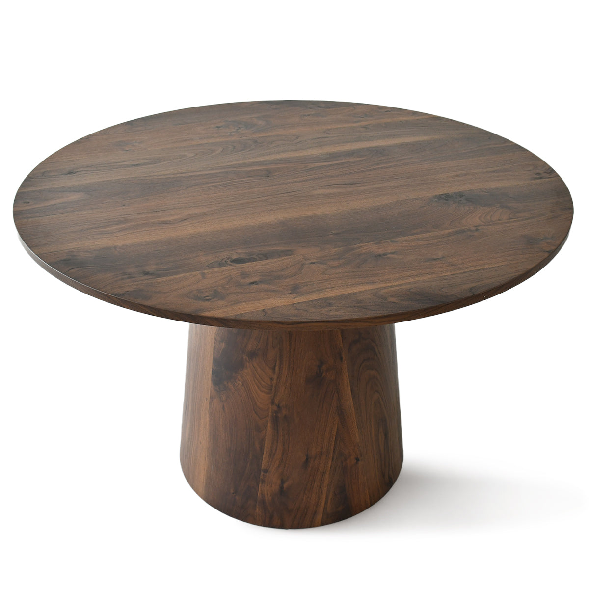 Dwen 46" Modern Round Pedestal Dining Table
