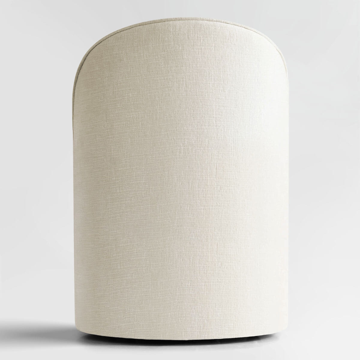 Doris Modern Swivel Small Barrel Chair (Set of 2)