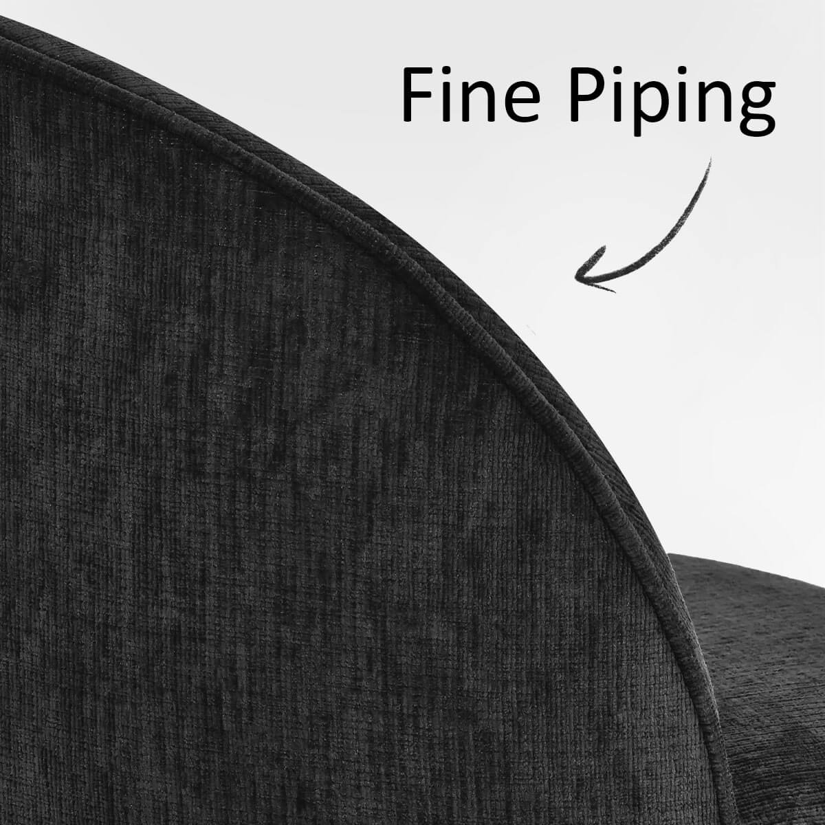 Doris Modern Small Accent Chair (Set of 2)