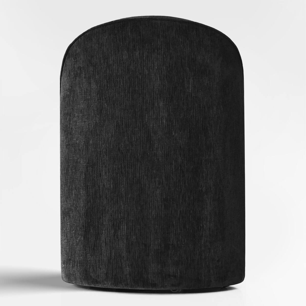 Doris Rolling Upholstered Dining Chair With Castors (1-Piece)