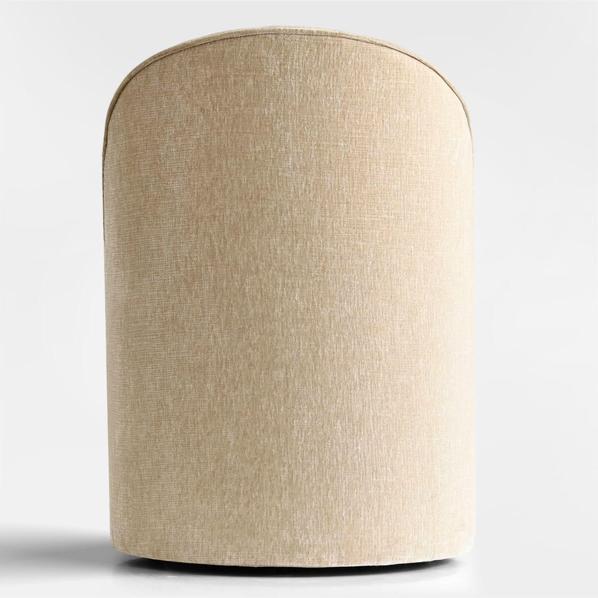 Doris Rolling Upholstered Dining Chair With Castors (Set of 6)