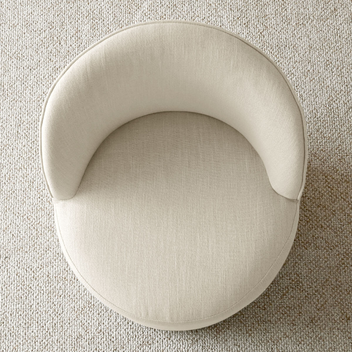 Doris Rolling Upholstered Dining Chair With Castors (Set of 6)