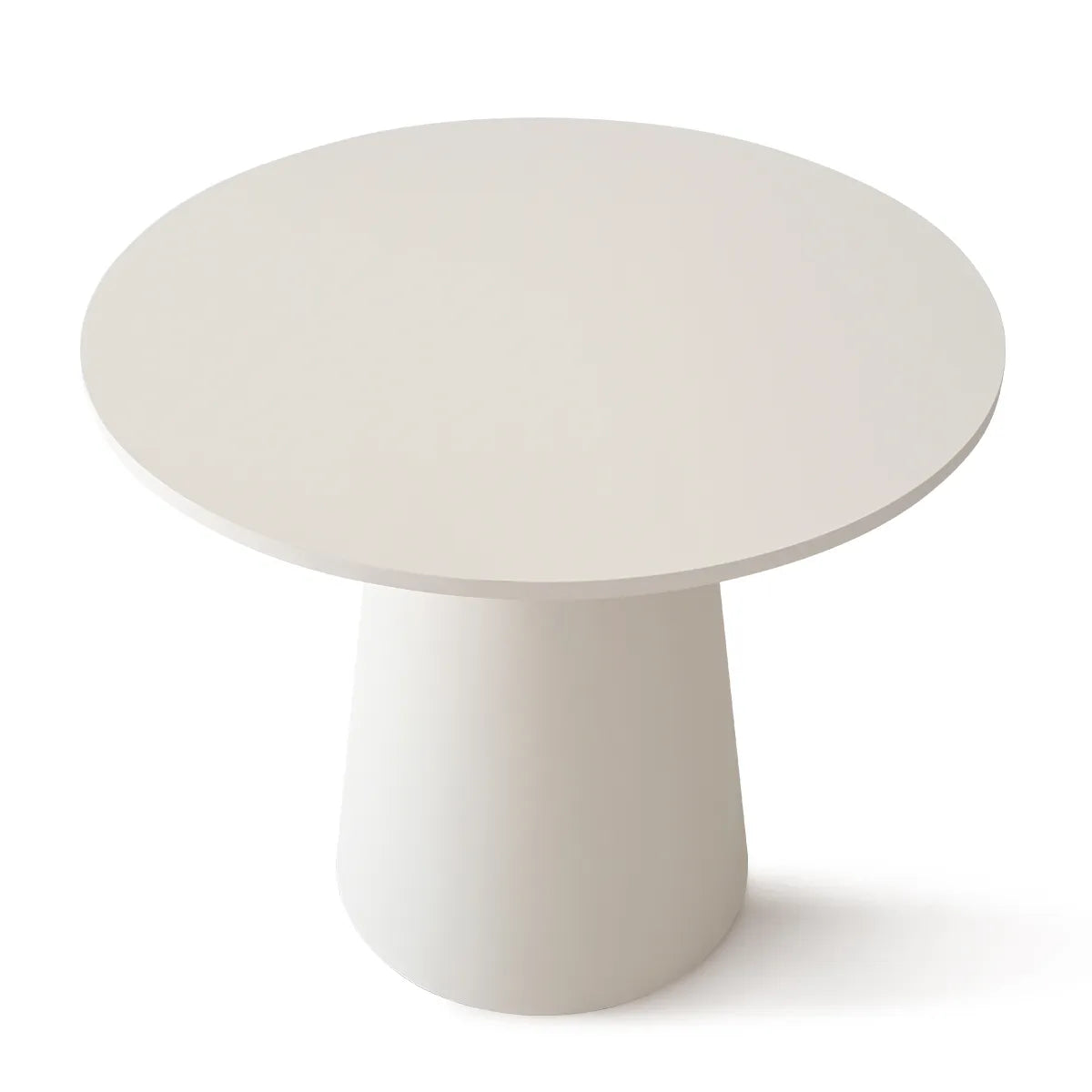 Dwen 35" Modern Round Pedestal Console Table