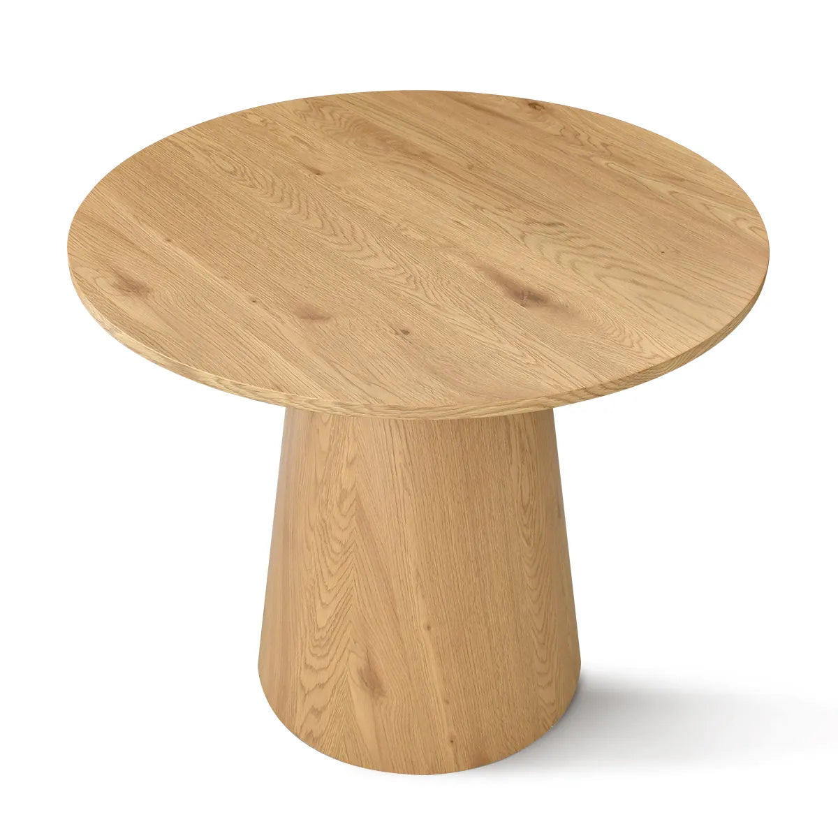 Dwen 35" Modern Round Pedestal Console Table