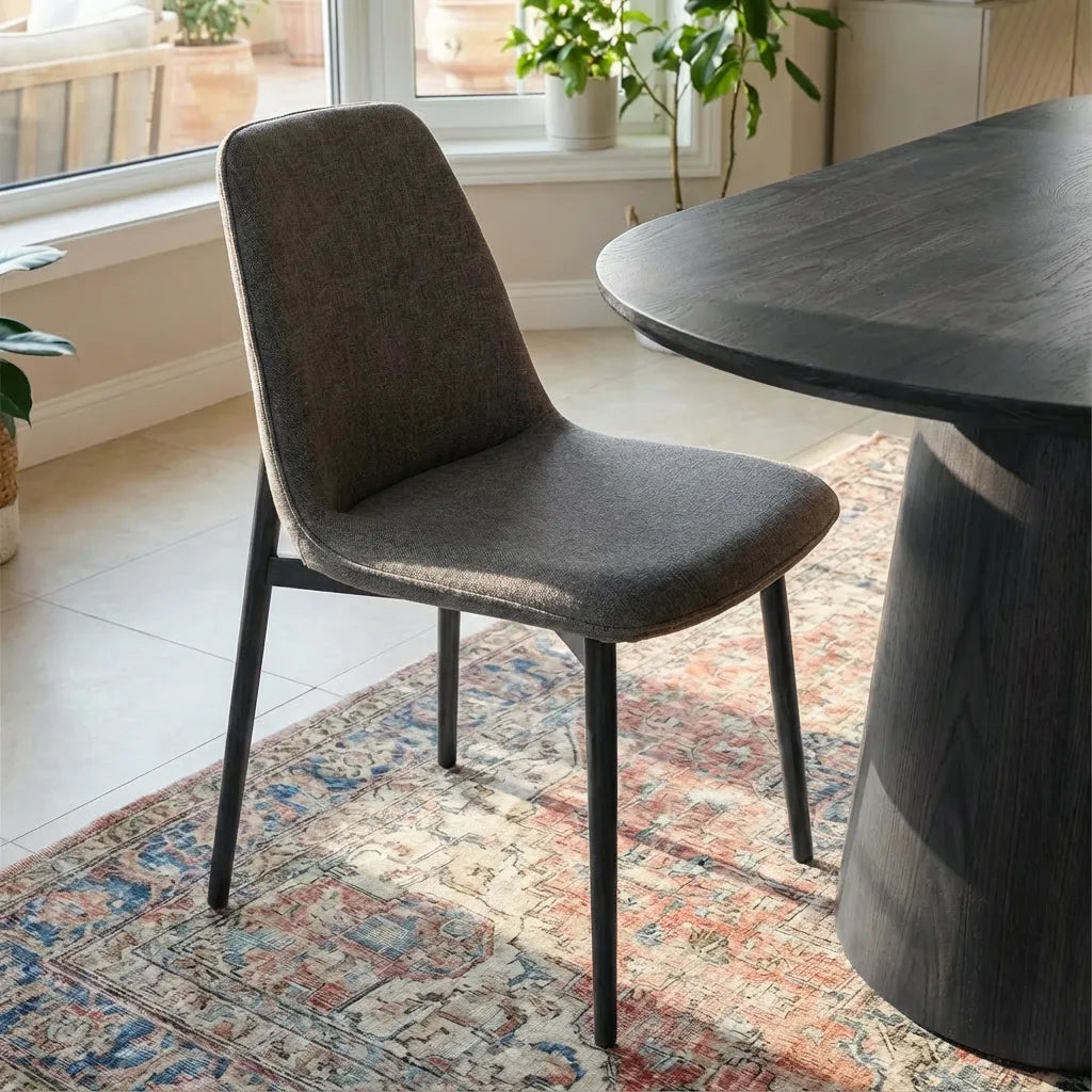 Dwen & Oslo 47"-65"-83" Oval Extendable Dining Table Set for 8 (9-Piece, 3-in-1 Design)