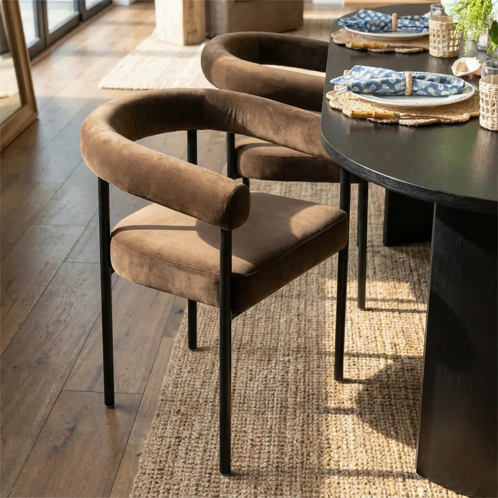 Dwen & New York 79" Oval Dining Table Set for 4 (5-Piece)