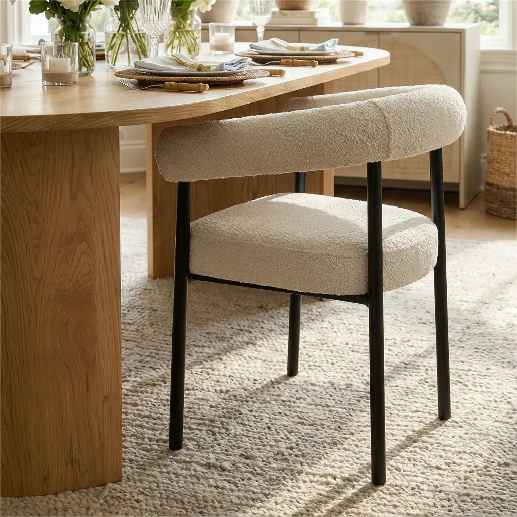 Dwen & New York 79" Oval Dining Table Set for 4 (5-Piece)