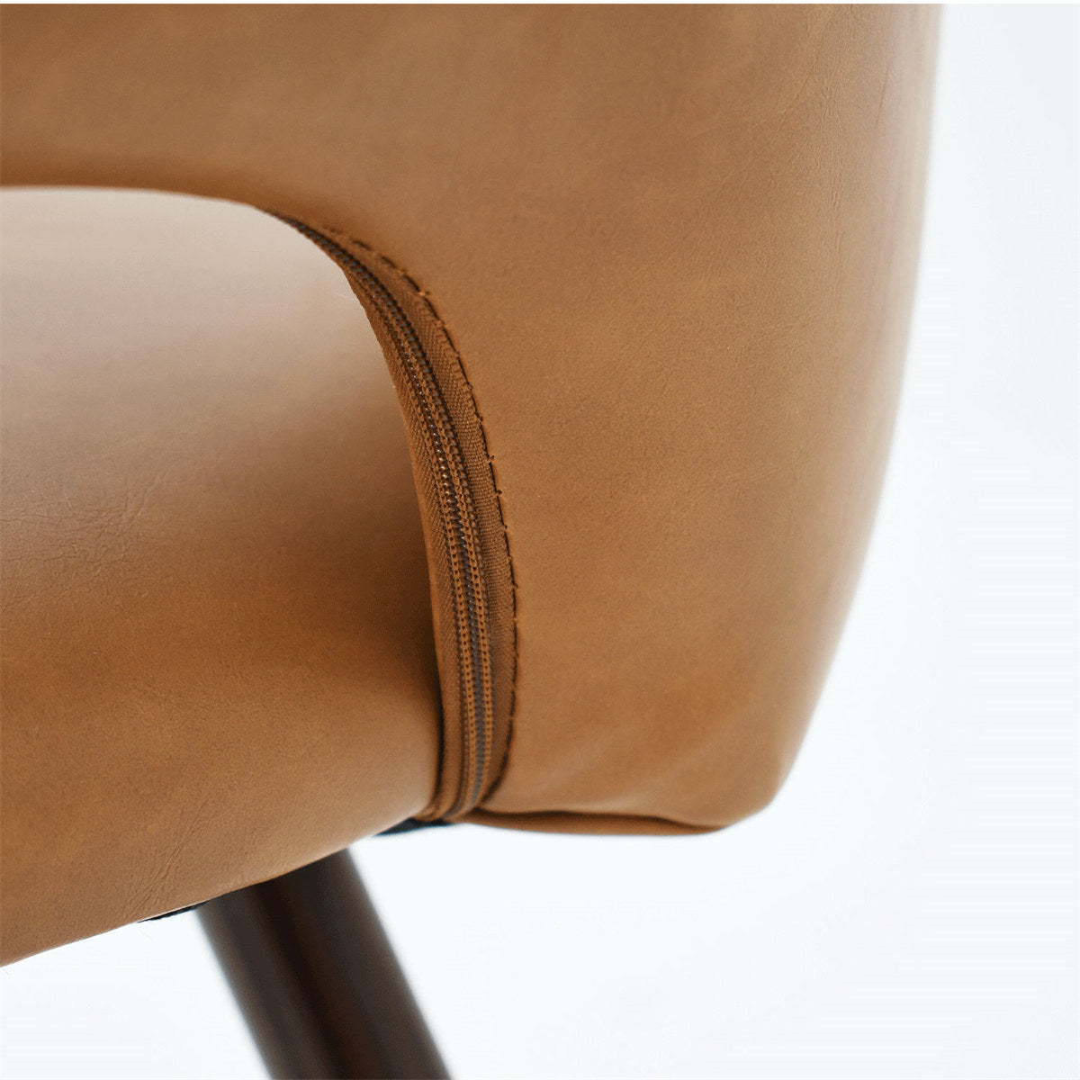 Edwin Modern Faux Leather Dining Chair (Set of 4)