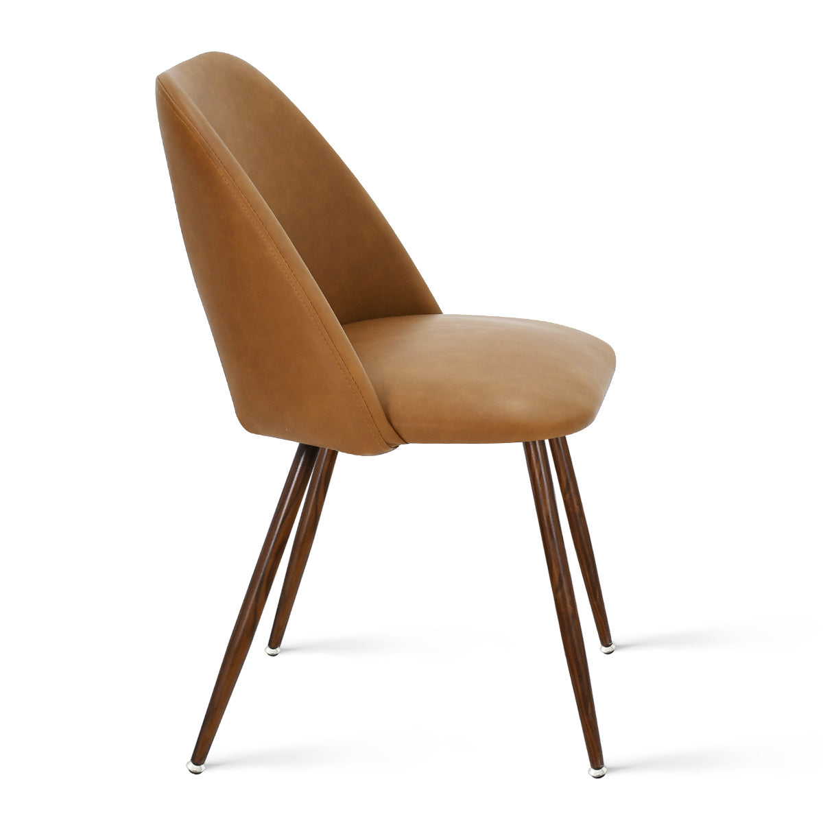 Edwin Modern Faux Leather Dining Chair (Set of 4)