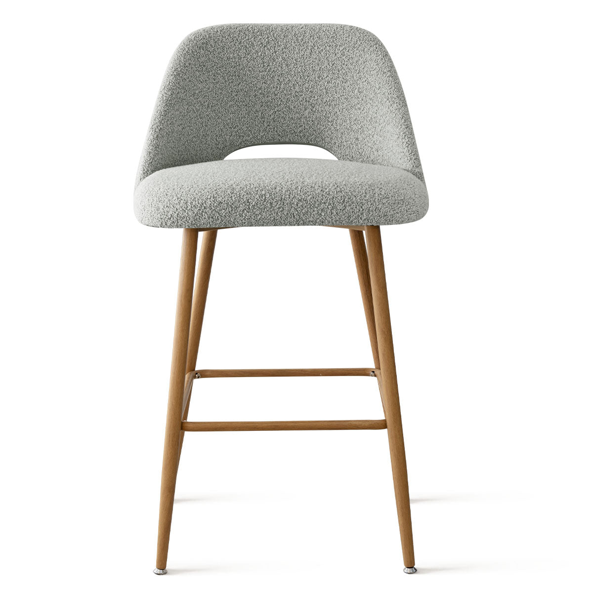 Edwin Boucle Upholstered Counter Stool (Set of 4)