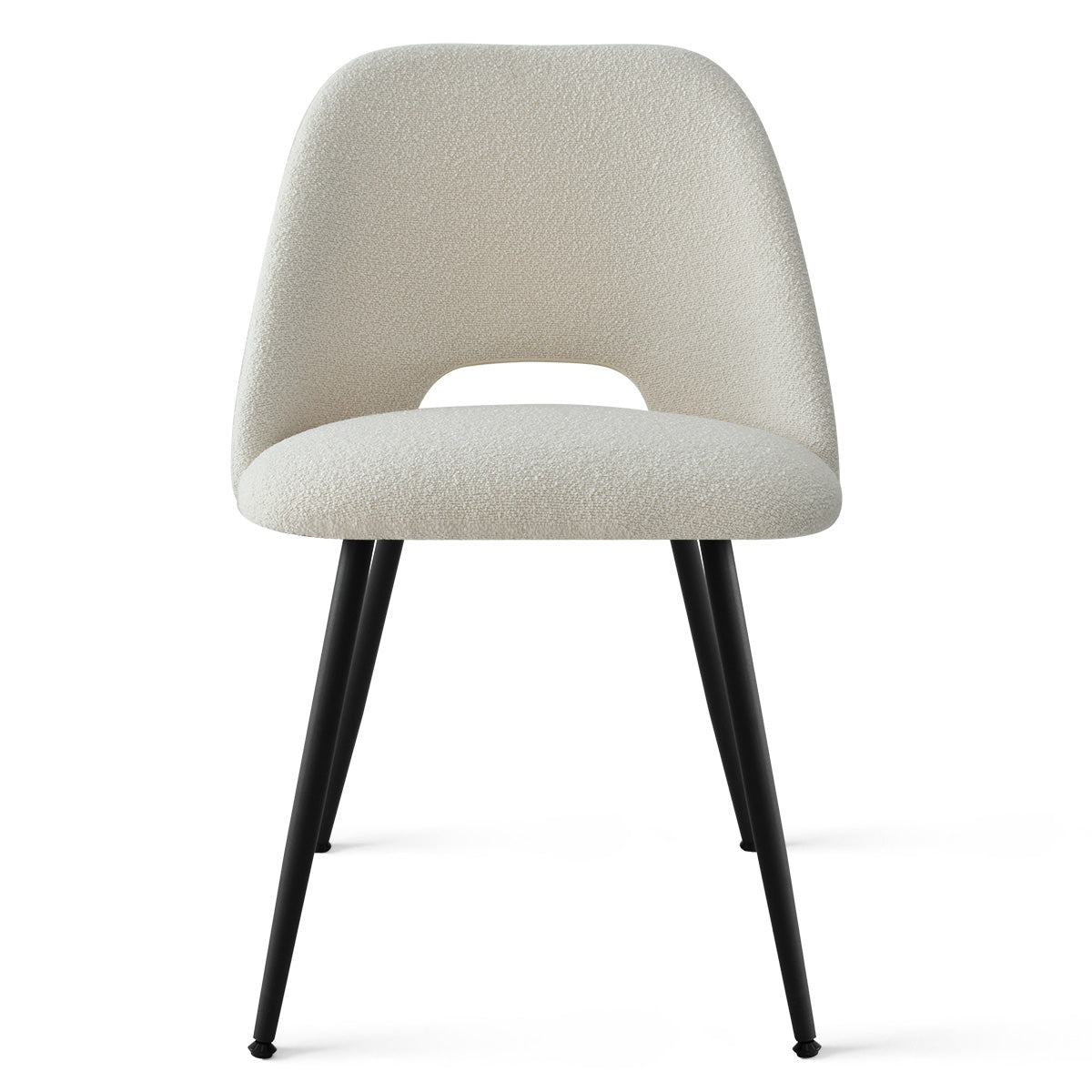 Edwin Modern Upholstered Boucle Dining Chair (Set of 4)