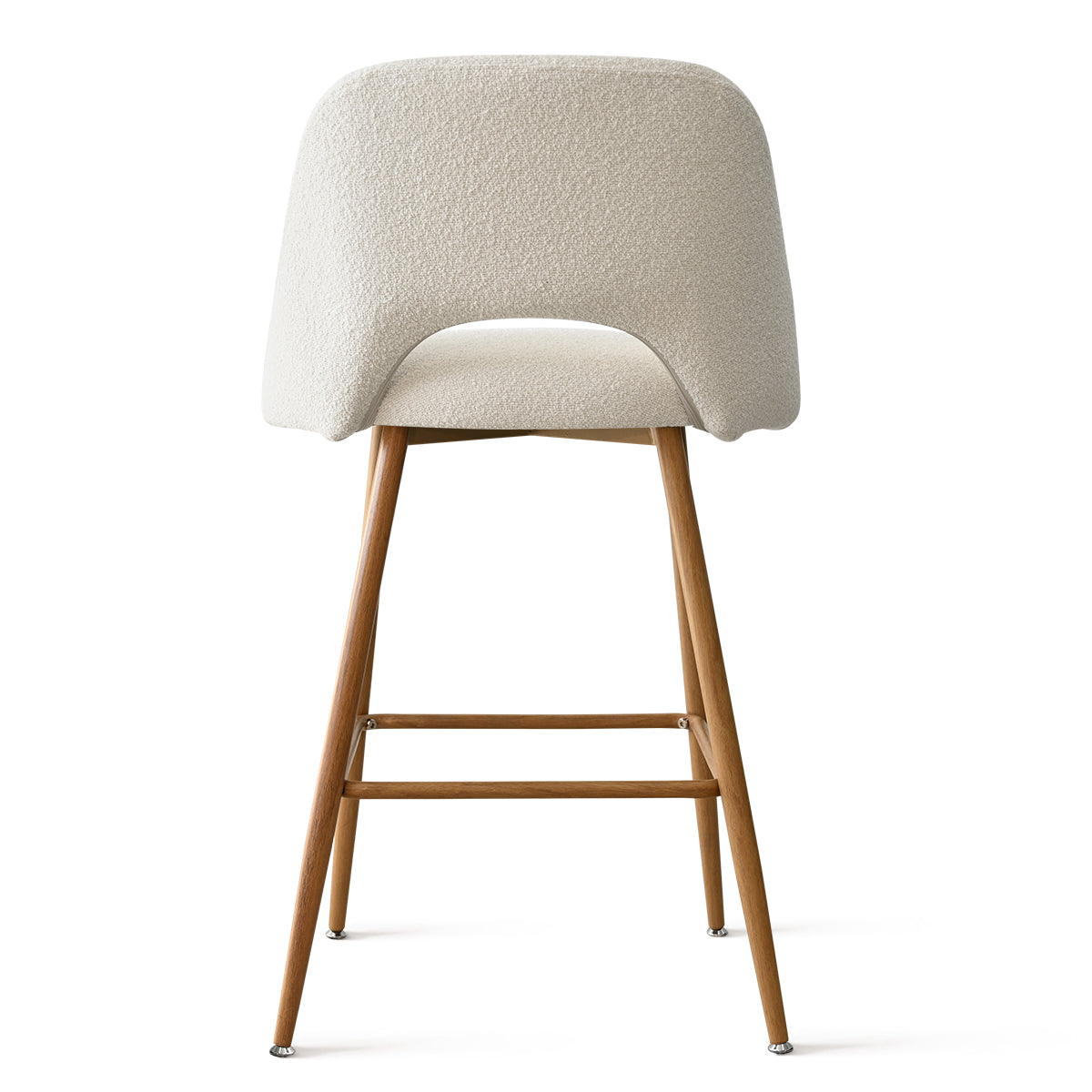 Edwin Boucle Upholstered Counter Stool (Set of 4)