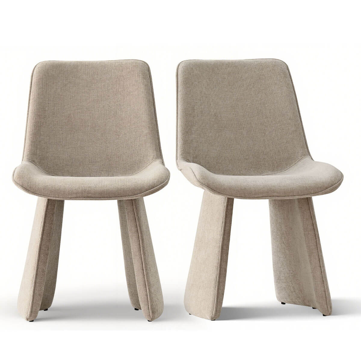 Elsa Modern Upholstered Dining Chairs (Set of 2)