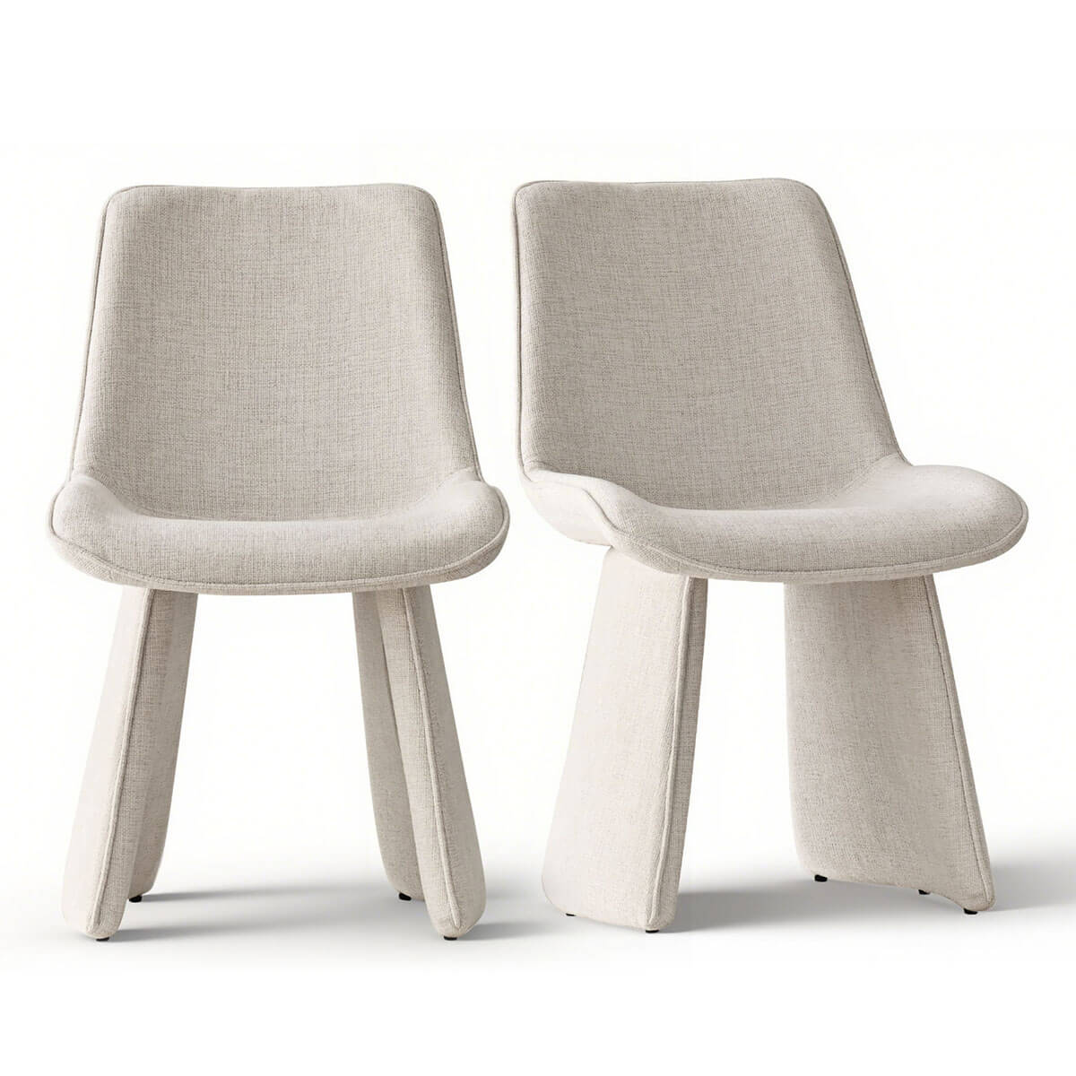 Elsa Modern Upholstered Dining Chairs (Set of 2)