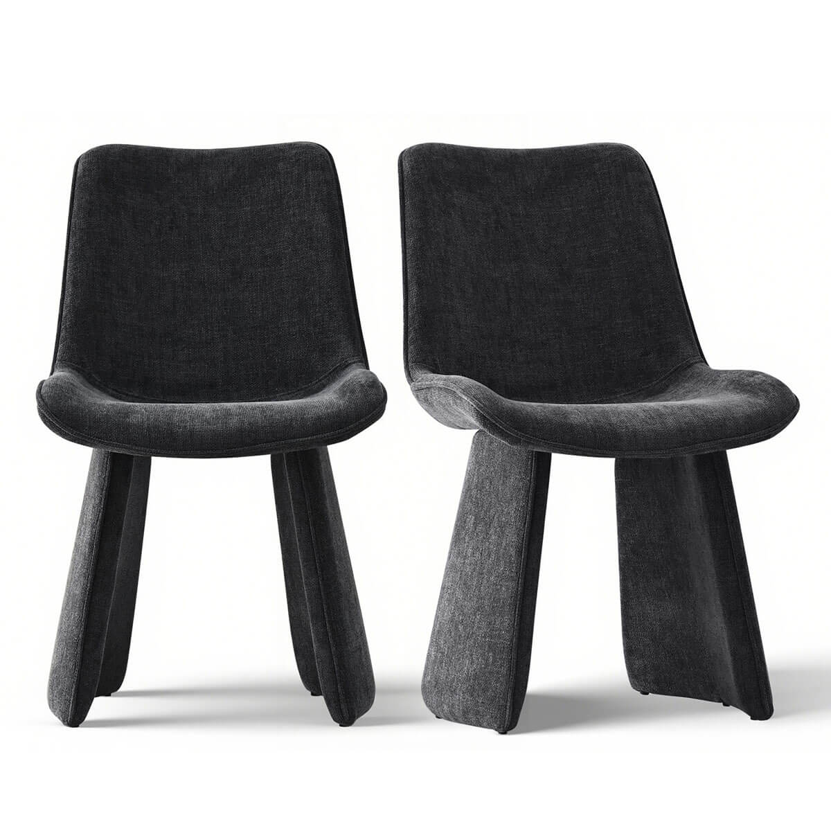 Elsa Modern Upholstered Dining Chairs (Set of 2)