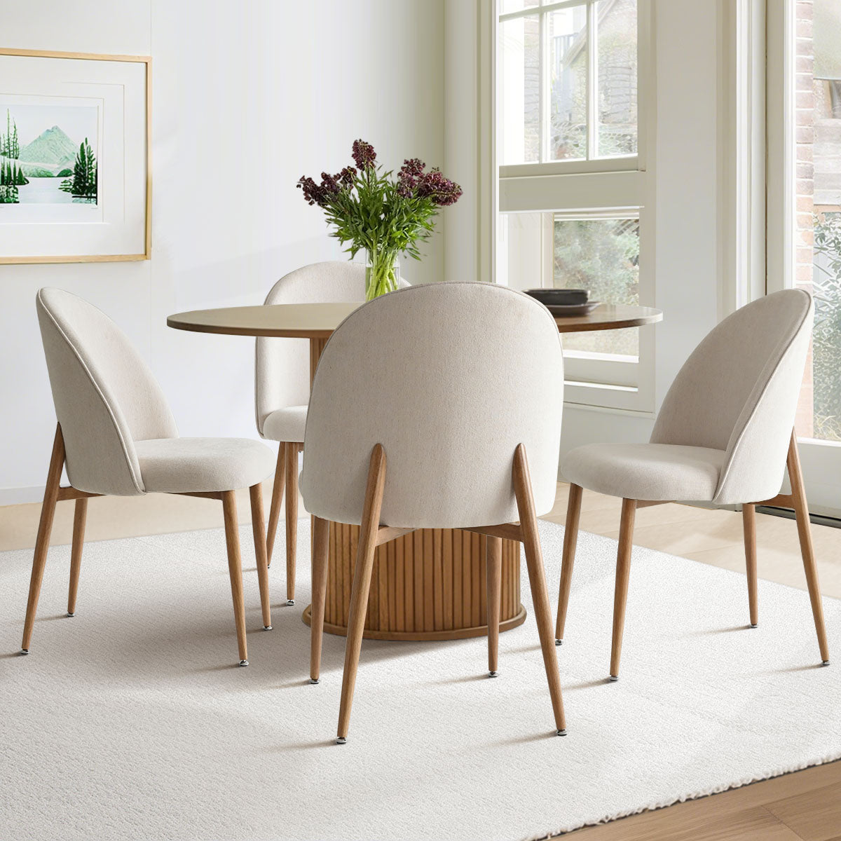 Goteborg Modern Upholstered Dining Chair (Set of 4)