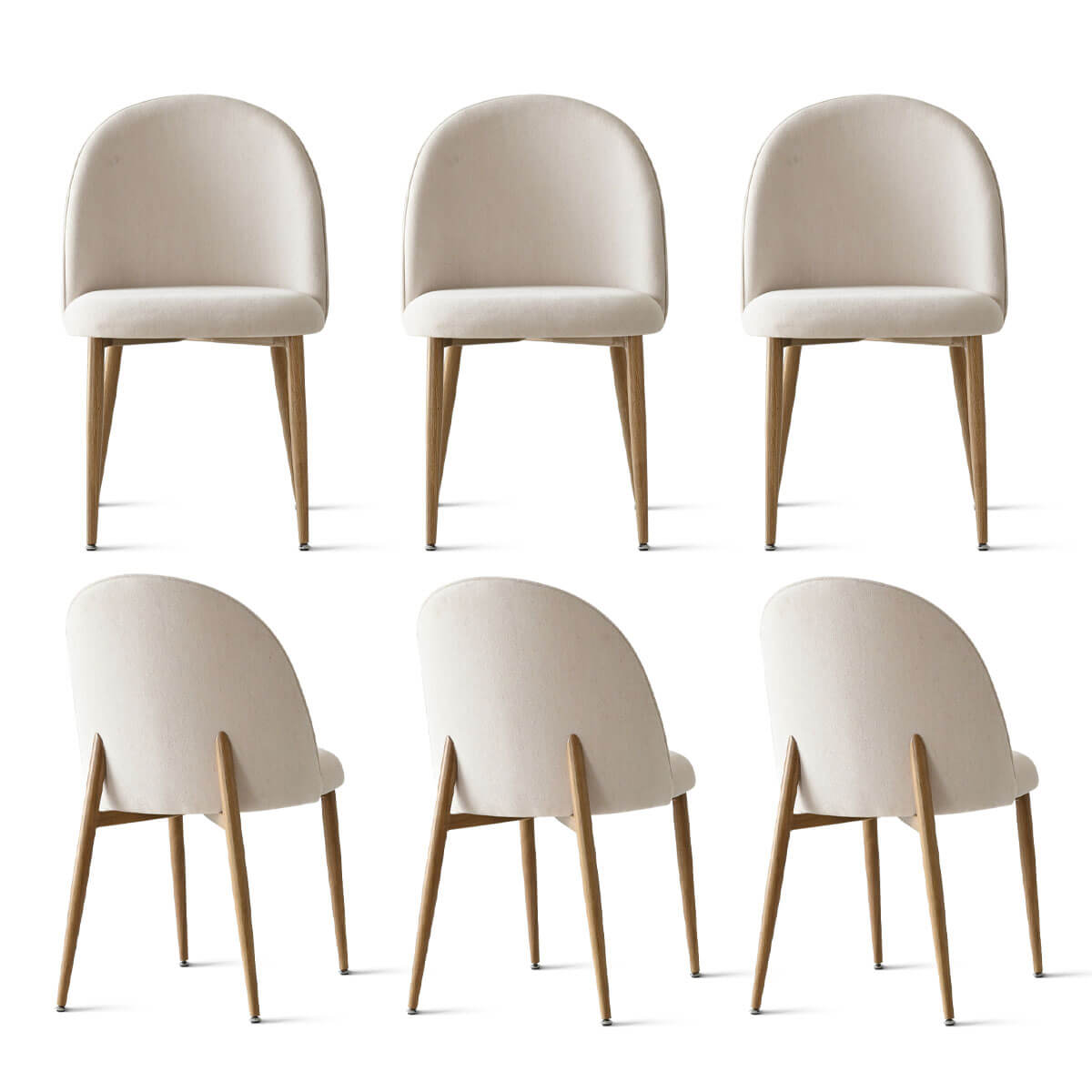 Goteborg Modern Upholstered Dining Chair (Set of 6)