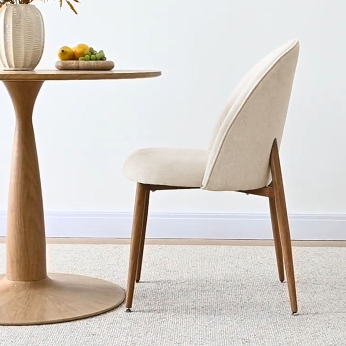 Goteborg Modern Upholstered Dining Chair (Set of 2)