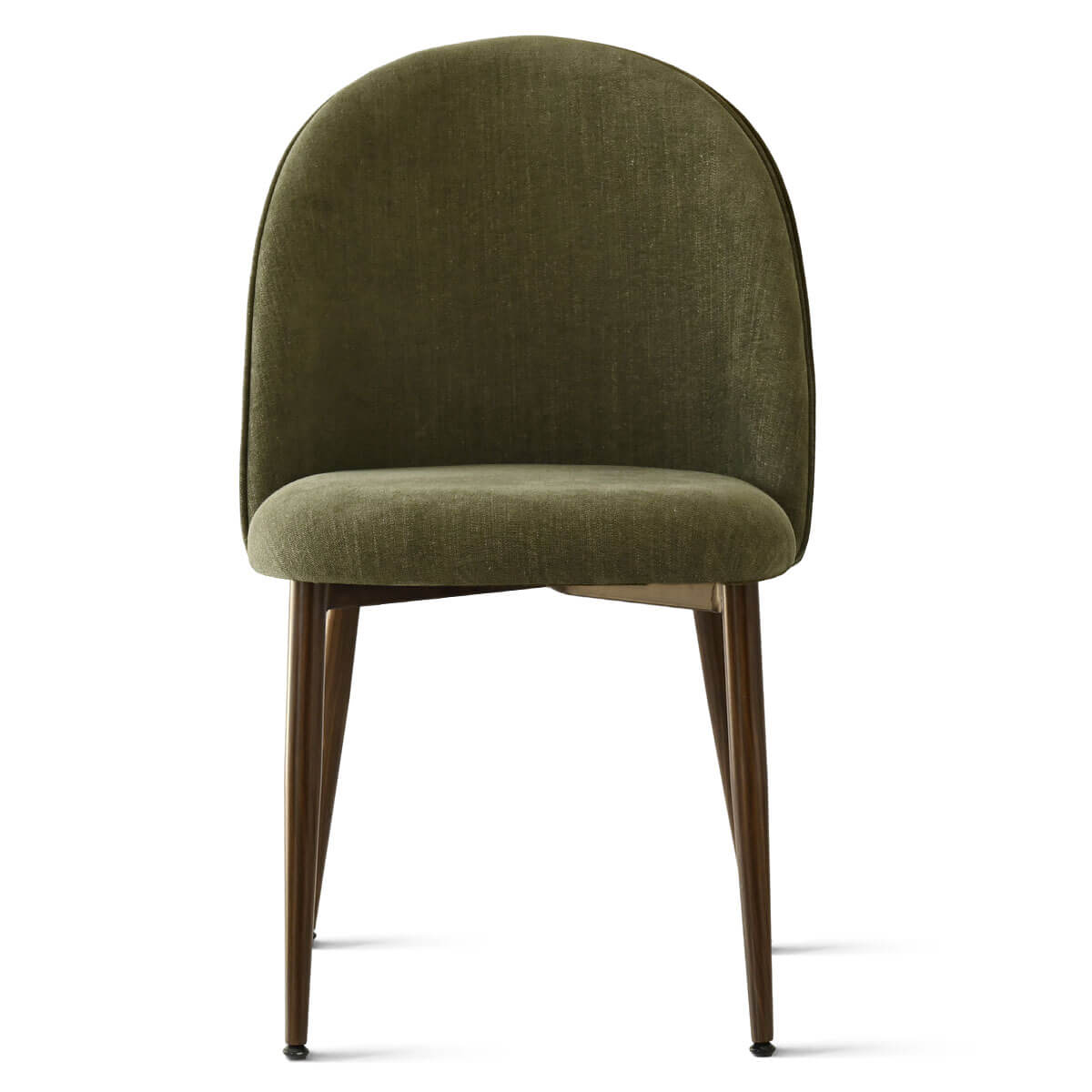 Goteborg Upholstered Dining Chair with Walnut legs (Set of 2)
