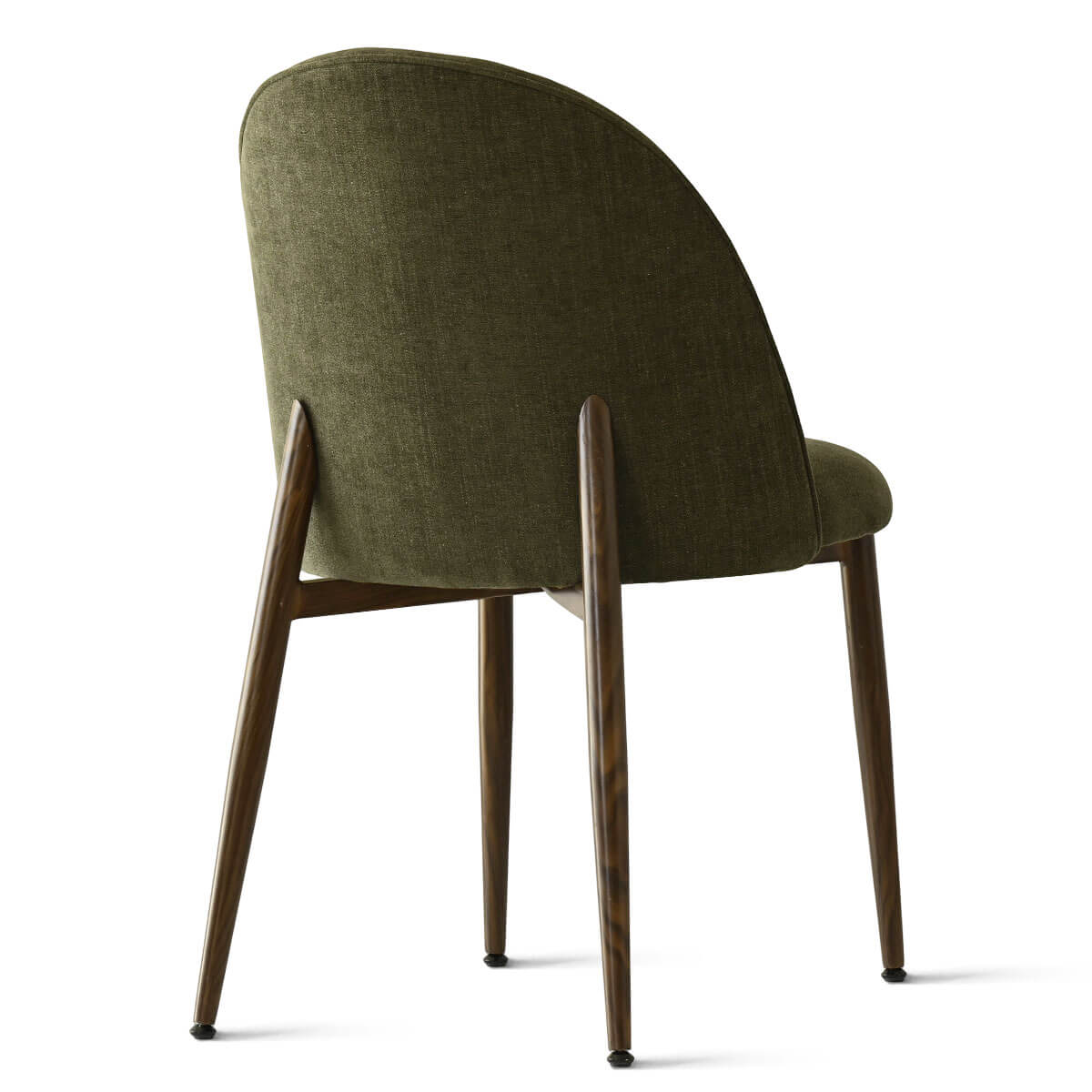 Goteborg Upholstered Dining Chair with Walnut legs (Set of 4)