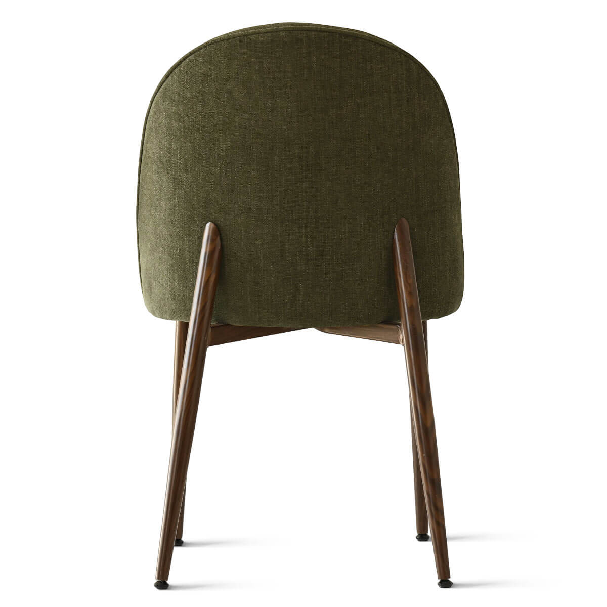 Goteborg Upholstered Dining Chair with Walnut legs (Set of 2)