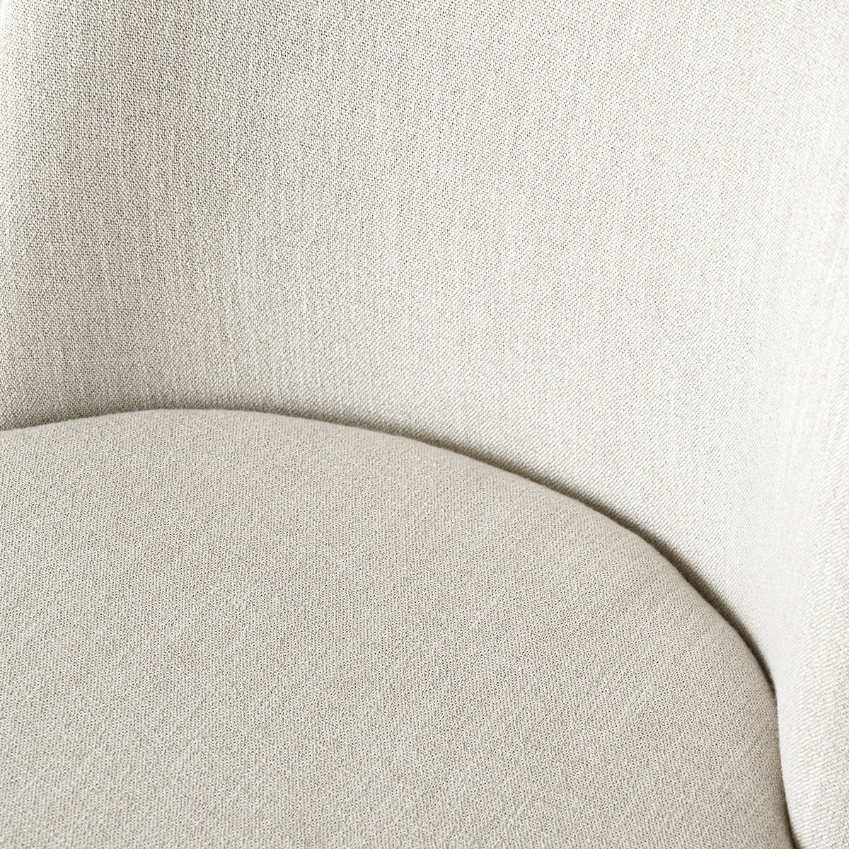 Havana Linen Upholstered Dining Chair with Solid Wood Legs (Set of 2)