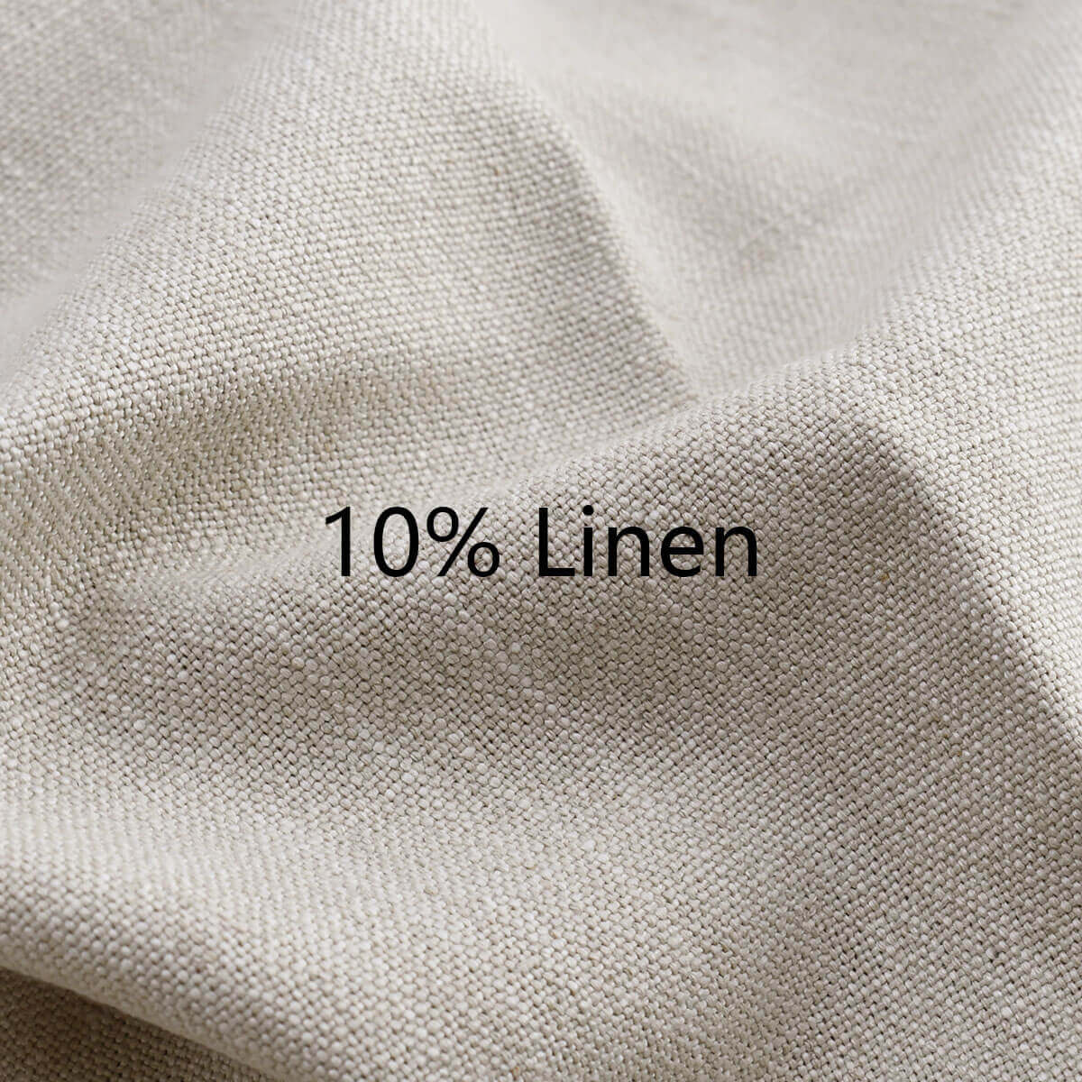 Havana Linen Upholstered Dining Chair with Solid Wood Legs (Set of 2)