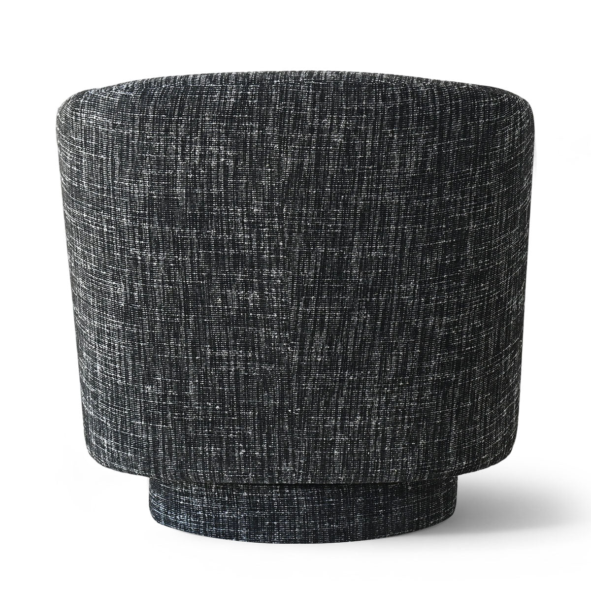 Hera Upholstered Swivel Barrel Chair (1-Piece)