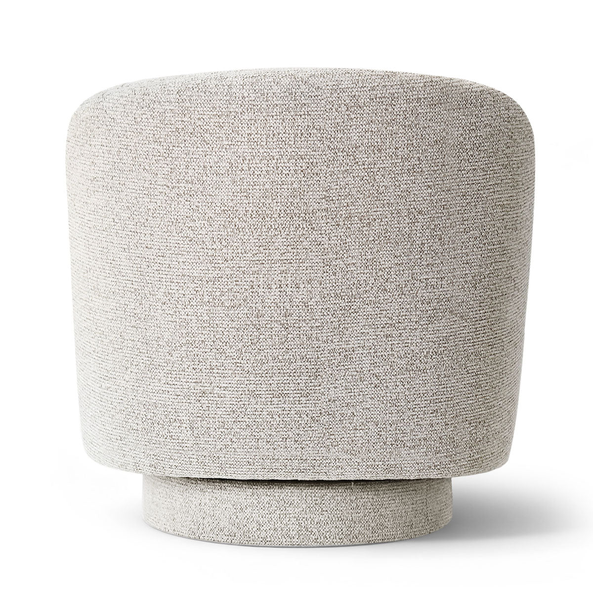 Hera Upholstered Swivel Barrel Chair (1-Piece)