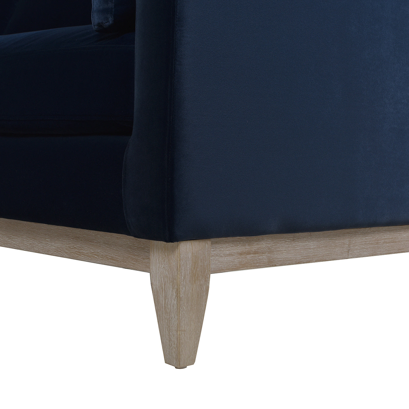 Portland 84" Modern Velvet Sofa