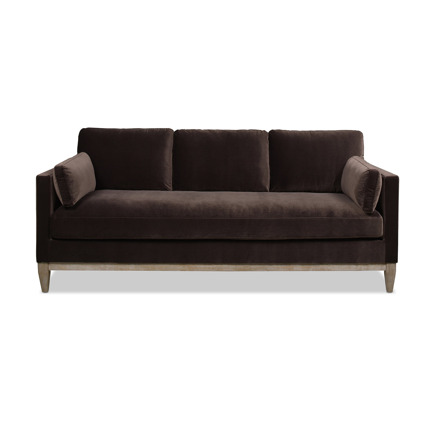 Portland 84" Modern Velvet Sofa