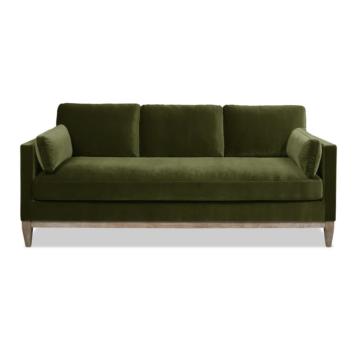 Portland 84" Modern Velvet Sofa