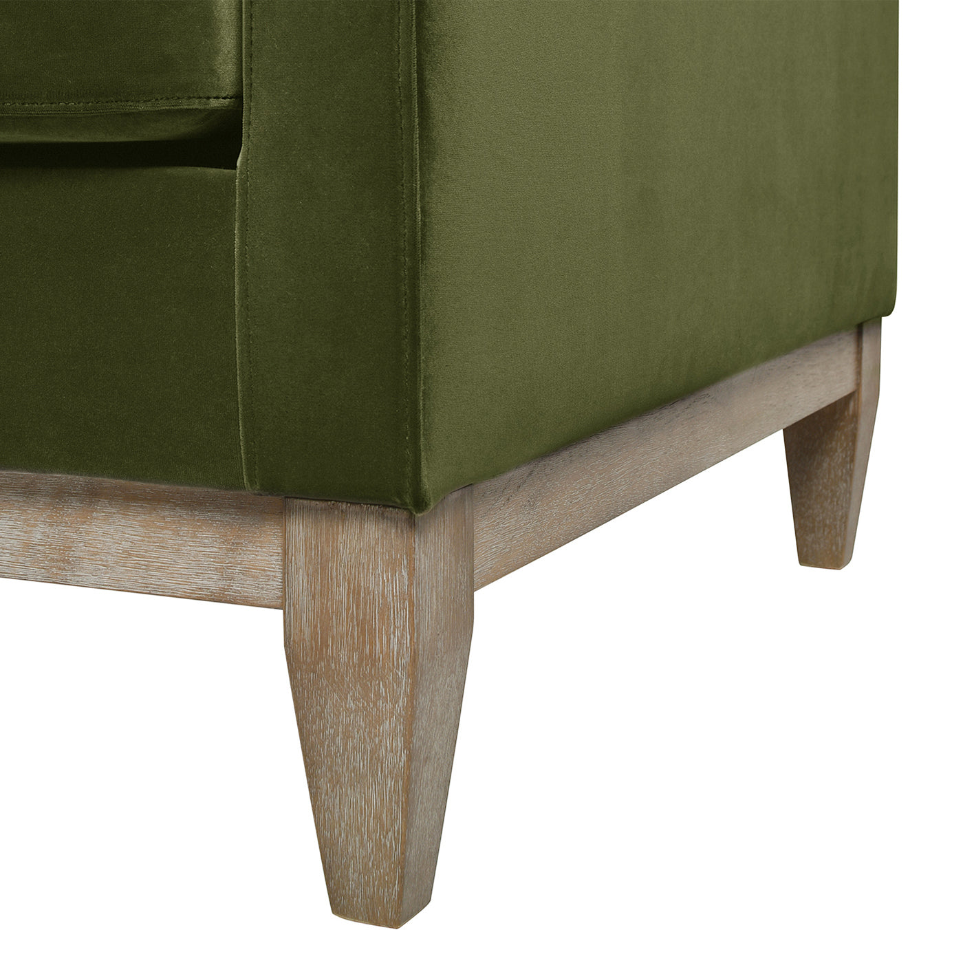 Portland 84" Modern Velvet Sofa