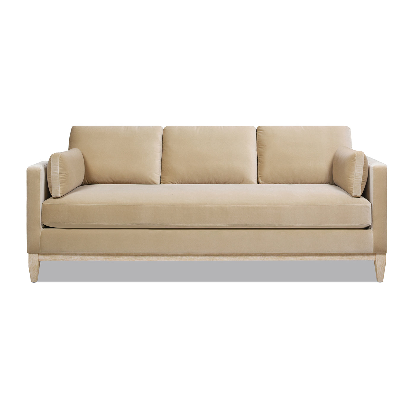 Portland 84" Modern Velvet Sofa
