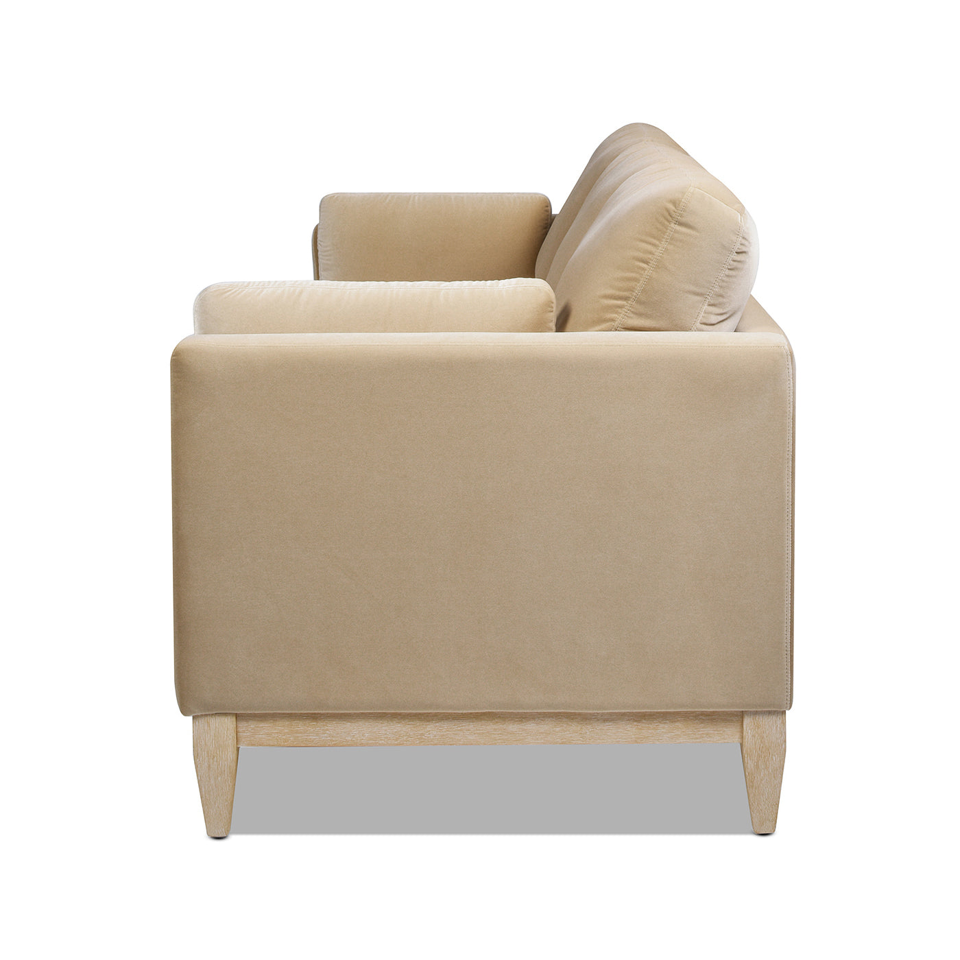 Portland 84" Modern Velvet Sofa