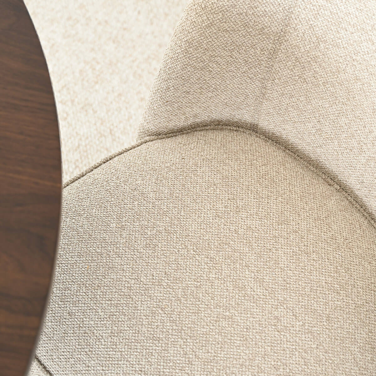 London Upholstered Solid Wood Full Back Dining Chair (Set of 2)