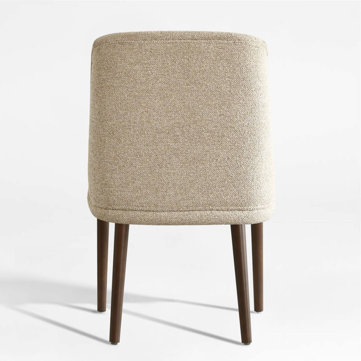 London Upholstered Solid Wood Full Back Dining Chair (Set of 2)