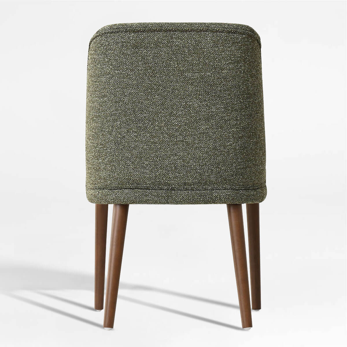 London Upholstered Solid Wood Full Back Dining Chair (Set of 2)
