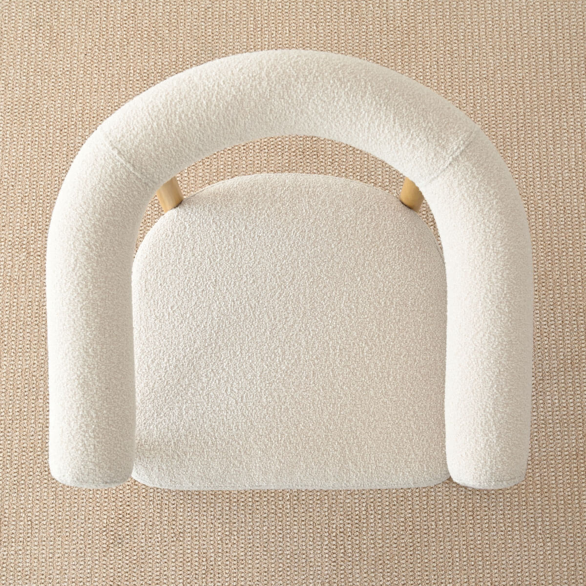 Melbourne Modern Boucle Upholstered Dining Chair (Set of 6)