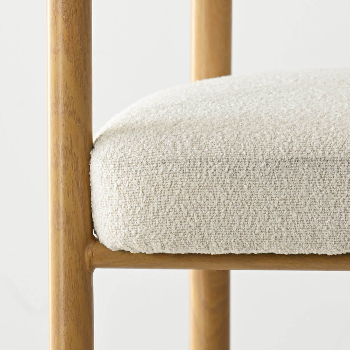 Melbourne 24" Boucle Counter Stool with Arms (Set of 2)